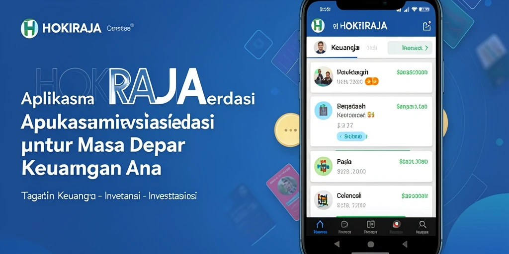 Tampilan antarmuka HOKIRAJA yang ramah pengguna dan fungsional.